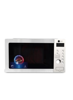 Buy AFRA Microwave Oven With Digital Control, 30L,1200W - Multiple Power Levels, Compact Design With Oven Grill And Quick Defrost Feature, ROHS, And CB Certified, AF-3012MWSL, With 2 Years Warranty 30 L 1200 W AF-3012MWSL Silver in UAE