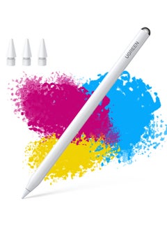 Buy Stylus Pen for Apple iPad【Tilt Sensitivity】【Strong Magnetic】Palm Rejection, Universal iPad Stylus Pencil 1/2 Generation, iPad Pencil for iPad 2018-2022,iPad, iPad Pro, iPad Air, iPad Mini-White white in UAE