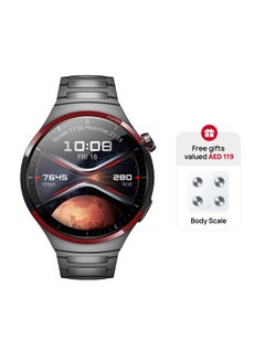 Buy Watch 4 Pro Space Edition Smartwatch, Spherical Sapphire Glass, Health At A Glance, eSIM Cellular Calling, Fresh-New Activity Rings, Compatible With Andriod & iOS + Scale Grey in UAE