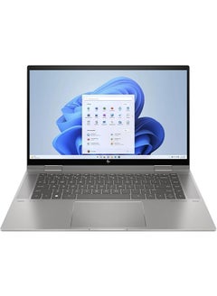 اشتري Slim Envy Convertible-2-in-1 Laptop with 15.6 inch Display 13th Generation Core i7-13550U Processor/32GB RAM/1TB SSD/Intel Iris XE Graphics/Windows 11 With HP Styles Pen English/Arabic Grey في الامارات