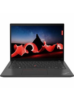 اشتري ThinkPad T14 Gen 4 Laptop With 14-Inch Display, Core i7-1355U Processor/16GB RAM/512GB SSD/Intel Iris Xe Graphics/Window 11 English Thunder Black في الامارات