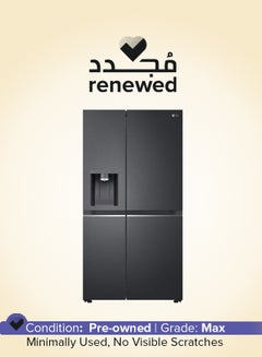 اشتري Renewed - Side by Side Refrigerator 635 L 220 kW GSLV91MCAC Black في الامارات