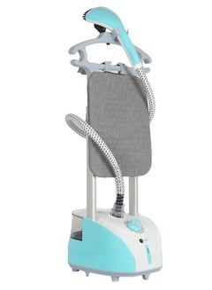 Buy AFRA Garment Steamer with Iron Board 2.0L 1950W 30s Heating time, 50mins Working time, 32g/Mins Air output, Adjustable Telescopic Pole, 50 to 132 cm stand height, AF-1950GSWB, 2 Year Warranty. 2 L 1950 W AF-1950GSWB white in UAE