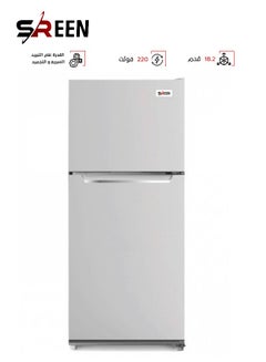 Buy Double Door Refrigerator 18.2 Feet 515 L 335 kW SRTM670NF Silver in Saudi Arabia