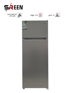 اشتري Double Door Refrigerator 7.4 Feet 211 L SRTM274DF Silver في السعودية