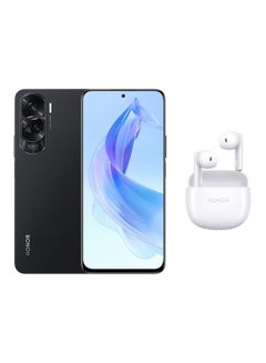 Buy 90 Lite Dual SIM 8GB RAM 256GB 5G - Midnight Black, With Honor X6 Earbuds - White in Egypt