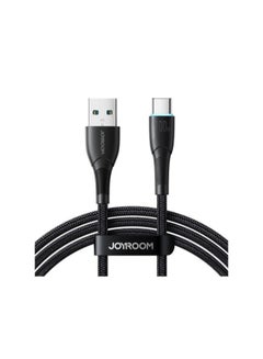 Buy SA32-AC6 Starry Series 100W Fast Charging USB-A To Type-C Data Cable, 1M - Black in Egypt