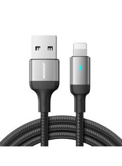 اشتري S-UL012A10 2.4A Nylon USB-A to Lightning Cable 1.2M - Black في مصر