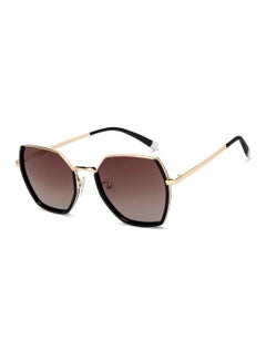 Buy Women's Women's Polarized Hexagon Sunglasses - VC S15767 - Lens Size: 55 Mm in UAE