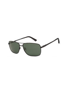 Buy Unisex Polarized Rectangular Sunglasses - VC S10802 - Lens Size: 61 Mm in UAE