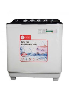 اشتري Washing Machine-Top Load, 10 Kg, Twin Tub, Semi-Automatic, Freestanding, Deurable Plastic Housing, Washing G-MARK, ESMA, ROHS, And CB Certified, 2 Years Warranty 10 kg 450 W AF-1061WMWB White في الامارات