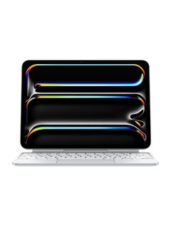 Buy Magic Keyboard For iPad 11‑Inch (M4) Arabic - White in Saudi Arabia