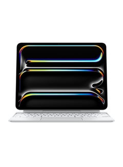 اشتري Magic Keyboard For iPad 13‑Inch (M4) International English - White في الامارات