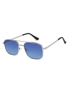 Buy Unisex Polarized Rectangular Sunglasses - VC S14078 - Lens Size: 53 Mm in UAE