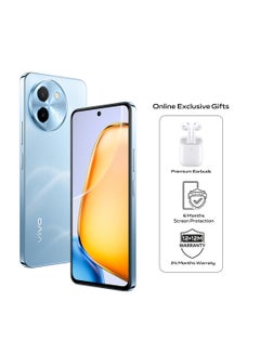 اشتري Y38 Dual SIM Pacific Blue 8GB RAM 256GB 5G With Online Exclusive Bundle: TWS Earbuds, 24 Months Warranty And 6 Months Screen Protection - Middle East Version في الامارات