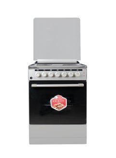 Buy Free Standing Cooking Range, 60x60, Electric Burners, Compact, Adjustable Legs, Temperature Control, Mechanical Timer AF-6060CRHP Stainless Steel in UAE