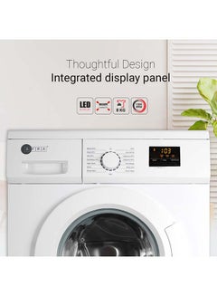 اشتري Washing Machine, Front Loading, 8KG Capacity, 1400 RPM, 15 Programs, LED Display, G-MARK, ESMA, ROHS, And CB Certified, 2 Years Warranty 8 kg 2100 W AF-8140WMWT White في الامارات