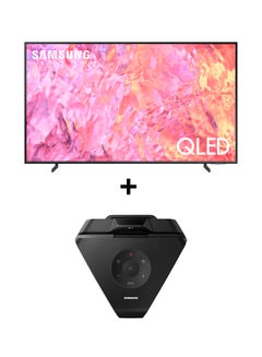 اشتري 65 Inch QLED 4K Smart TV 2023 + Sound Tower High Power Audio 1500W 65Q60C+MX-T70 Titan Gray في الامارات