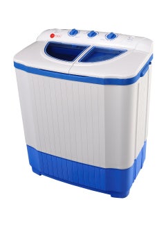 Buy Twin Tub Washing Machine, 6kg Capacity, Double Layer Body, ESMA Approved, 2 Years Warranty 7 kg AF-6000WMBL White in UAE