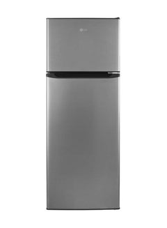 Buy Refrigerator, Double Door, Vertical, 340L Capacity, No Frost, Reversible Doors, Adjustable Legs, Crisper 340 L 200 W AF-3400RFSS Silver in UAE