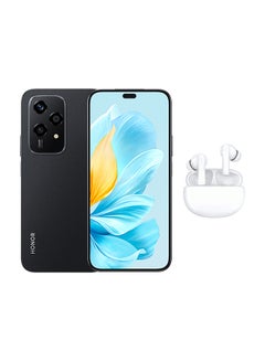 Buy Honor 200 Lite Black Dual SIM 8GB RAM, 256GB 5G With Include Gifts | Honor Earbuds X5 | Honor Service Care+ - Middle East Version in Saudi Arabia