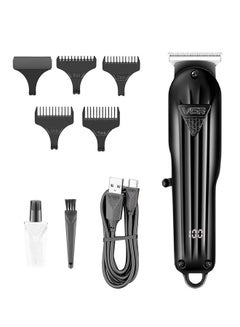 اشتري V-982 Digital Display Professional Cordless Hair Clippers Cutter Rechargeable Wireless Hair Grooming Set Beard Trimming في مصر