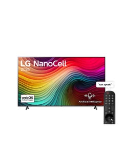 Buy 2024 NanoCell NANO81 86 86NANO81T Black in UAE