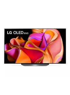 Buy LG, OLED evo TV, 65 inch CS3 series, WebOS Smart AI ThinQ, Magic Remote, 4 side cinema, Dolby Vision HDR10, HLG, AI Picture Pro, AI Sound Pro (9.1.2ch), Dolby Atmos, 1 pole stand, 2023 New OLED65CS3VA Multicolour in Egypt