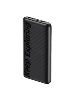 Buy 10000 mAh Oraimo OPB-P118D 2.4A Max Fast Charging Portable Power Bank Black in Egypt