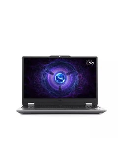 اشتري LOQ 3 15IRX9 Gaming Laptop With 15.6-Inch Display, Core i7-13650HX Processor/16GB RAM/512GB SSD/Windows 11/8GB GeForce RTX 4060/ English/Arabic Luna Grey في السعودية