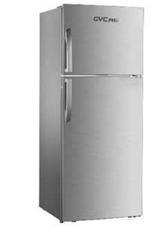 Buy Double Door Refrigerator 290 L 308 kW GVRF-550 Silver in Saudi Arabia