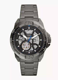 Buy Men's Bronson Automatic Smoke Stainless Steel Watch | ME3218 in UAE