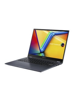 Buy Vivobook S 14 Flip TN3402YA-LZ327W Laptop With 14-Inch Display, AMD Ryzen 5-7430U Processor/8GB RAM/512GB SSD/Intel UHD Graphics/Windows 11 Home English/Arabic Quiet Blue in UAE