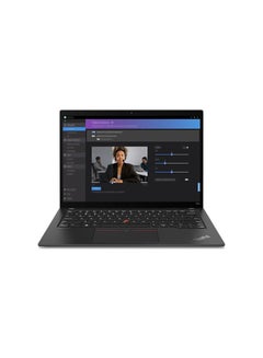 Buy T14SG4Laptop With 14-inch WUXGA (1920x1200) Display, Core i7–1365U Processor/32GB RAM/1TBSSD/Windows 11 Pro/Intel Iris XE Graphics/ English/Arabic Black in Saudi Arabia