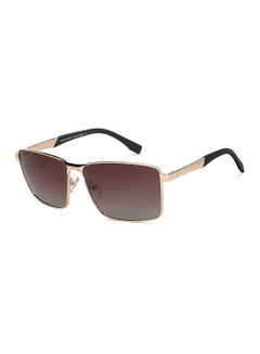 Buy Unisex Polarized Rectangular Sunglasses VC S13969 in UAE