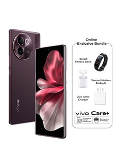 Buy V30e 5G Dual SIM Classy Brown 12GB RAM 256GB With Online Exclusive Gifts: Smart Fitness Band, TWS Earbuds, 24 Months Extended Warranty, 12 Months Screen Damage Protection - Middle East Version in Saudi Arabia