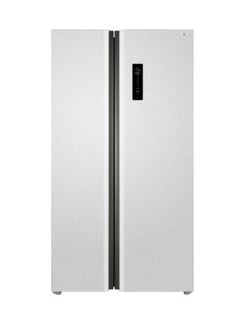 Buy Side By Side Refrigerator 17.2 Cuft No Frost Inverter 488 L SRTM-520NFS Silver in Saudi Arabia