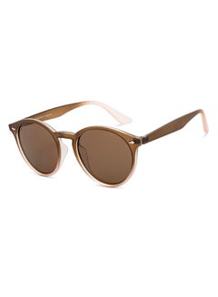 Buy Full Rim Round Fashion Essentials Branded Latest And Stylish UV Protected Sunglasses VC S15792 in UAE