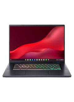 Buy Chromebook 516 GE Cloud Gaming Laptop With 16-Inch Display, Core i5-1240P Processor/8GB RAM/256GB SSD/Intel Iris XE Graphics/Chrome OS English Titanium Gray in UAE
