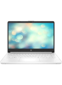 اشتري 2024 Newest 14s Slim Laptop With 14-Inch Display, Pentium Silver N5030 Processor/4GB RAM/256GB SSD/Intel UHD Graphics 605/Windows 11 English Snow White في الامارات