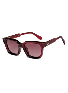 Buy Women's Full Rim Square Stylish & Premium Polarized Sunglasses 100% UV Protected Women Wide JJ S15906 in UAE