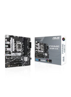 اشتري Prime B760M-A D4 Intel® B760 (LGA 1700) (الجيل الثالث عشر والثاني عشر) لوحة أم بحجم mATX، PCIe 4.0، فتحات 2xM.2، شبكة LAN بسرعة 2.5 جيجابت، منفذ DisplayPort، HDMI مزدوج، USB 3.2 خلفي من الجيل الثاني، USB 3.2 أمامي من النوع الأول -C®، أورا سينك في مصر