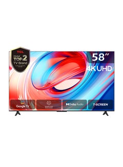 Buy 58-Inch 4K UHD HDR10 Google TV comes with Dolby Sound and Vision, Model (2024)  Brushed Titanium 58V6B Brushed Titanium in Saudi Arabia