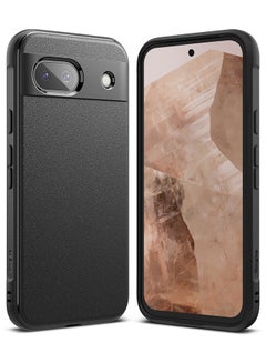 Buy Onyx Compatible With Google Pixel 8A Case, Enhanced Grip Tough Flexible TPU Shockproof Rugged TPU Bumper Drop Protection Phone Cover - Black in Egypt