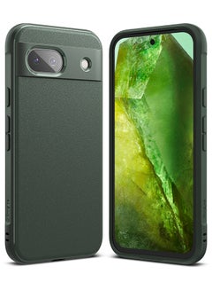 اشتري Onyx Compatible With Google Pixel 8A Case, Enhanced Grip Tough Flexible TPU Shockproof Rugged TPU Bumper Drop Protection Phone Cover - Dark Green في مصر