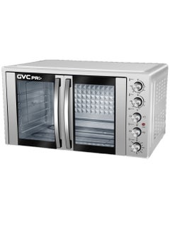 Buy Dual Door Oven 100 L 1800 W GVOV-1002D Steel in Saudi Arabia