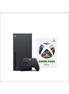 اشتري Microsoft Xbox Series X 1TB Gaming Console Bundle with 1 Month Game Pass Ultimate في الامارات