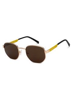 اشتري Full Rim Hexagonal Petite Branded Latest And Stylish Sunglasses 100% UV Protected Unisex Small VC S16527 في الامارات