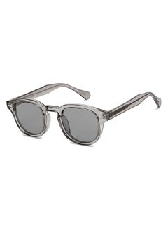 Buy Full Rim Round Classics Branded Latest And Stylish Sunglasses Polarized And 100% UV Protected Unisex Large VC S16749 in UAE