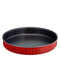 Buy Oven Tray  Round 30 cm NonStick  100% Made in France  Les Spécialistes J5719383 Red 30cm in UAE